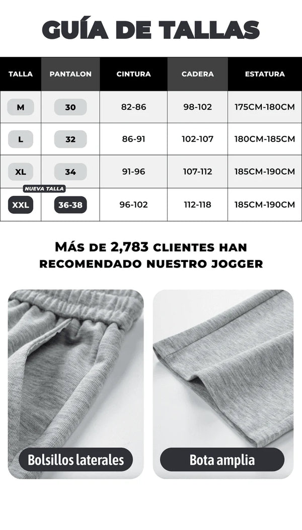Joggers Oversize Triple Oferta