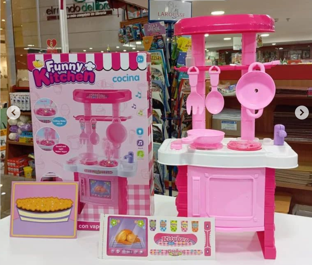 Cocina con vapor de agua para mini chefs 👧🍳🍽️