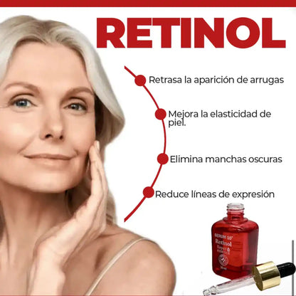 Serum retinol concentrado + 😱🔥 GRATIS JABÓN ACLARANTE 😱🔥